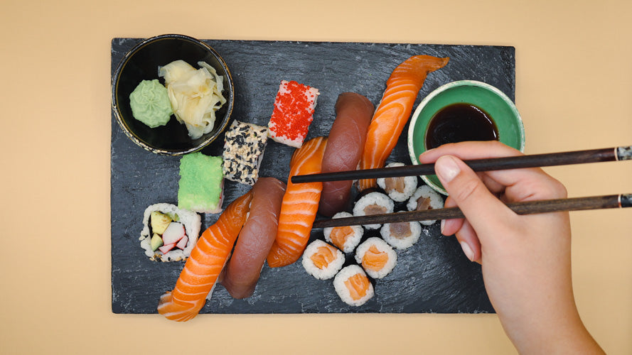 Kyoto Sushiplatte - Sushitaxi Göttingen - Lieferservice für asiatisches Essen in Göttingen & Rosdorf