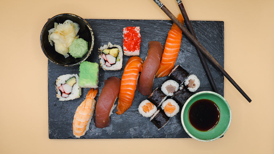 Nagoya Sushiplatte - Sushitaxi Göttingen - Lieferservice für asiatisches Essen in Göttingen & Rosdorf