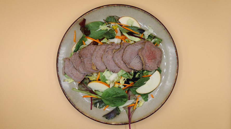 Wildkräutersalat Beef - Sushitaxi Göttingen - Lieferservice für asiatisches Essen in Göttingen & Rosdorf