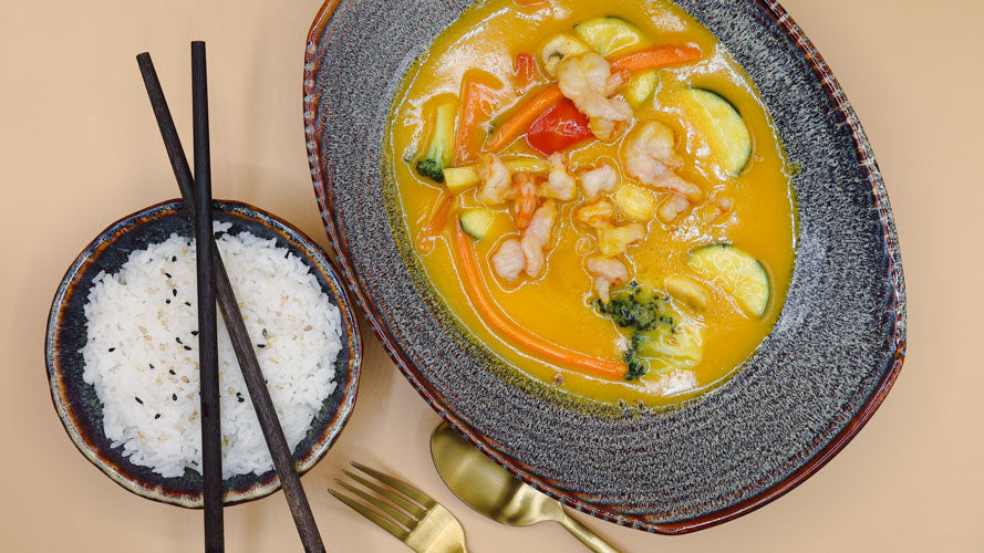 Mango Curry Prawn - Sushitaxi Göttingen - Lieferservice für asiatisches Essen in Göttingen & Rosdorf