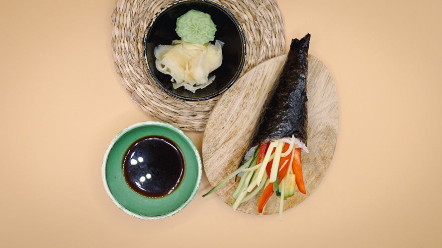 Veggie Temaki - Sushitaxi Göttingen - Lieferservice für asiatisches Essen in Göttingen & Rosdorf