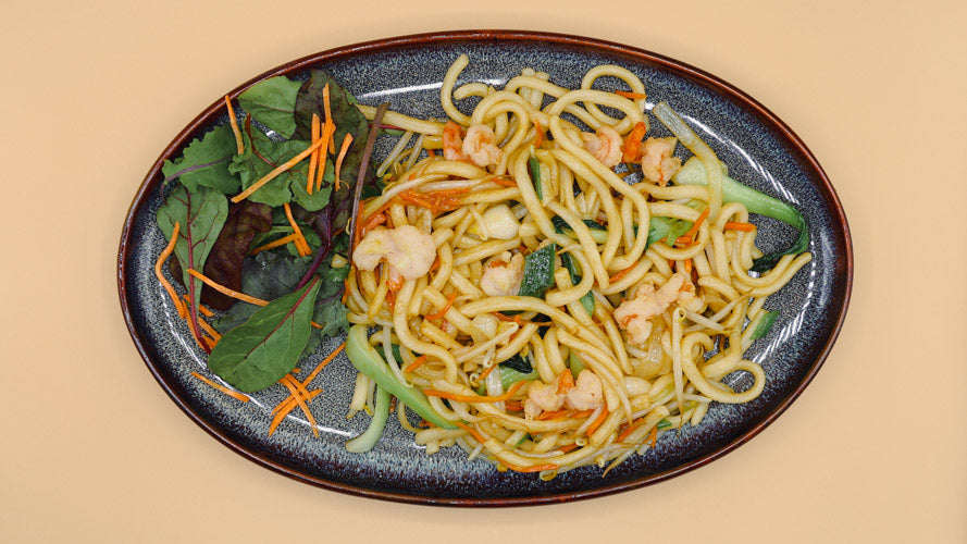 Udon Noodles Prawn - Sushitaxi Göttingen - Lieferservice für asiatisches Essen in Göttingen & Rosdorf