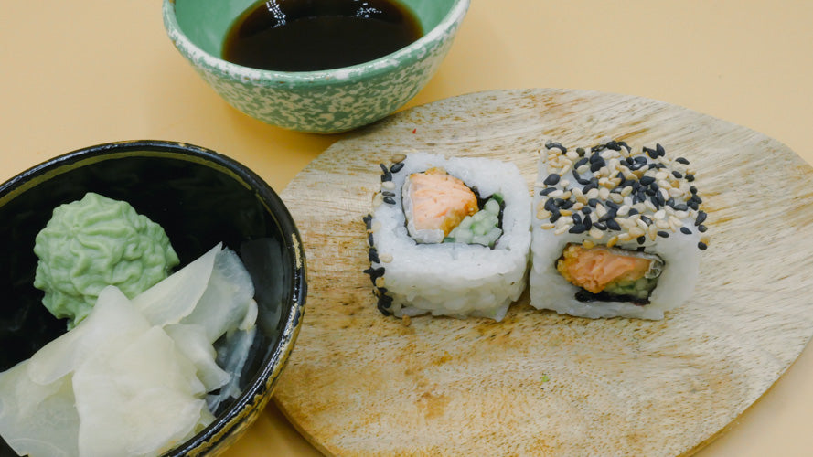 Sake Tempura Inside Out