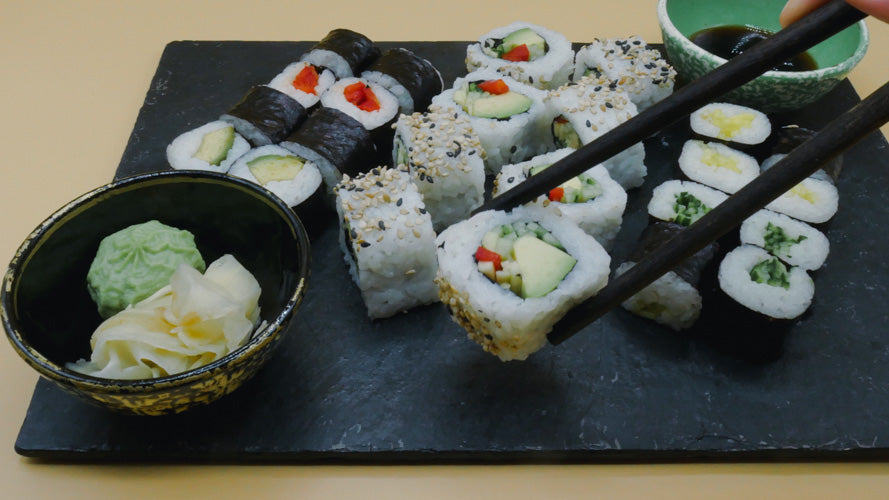 Vegano Sushiplatte- Sushitaxi Göttingen - Lieferservice für asiatisches Essen in Göttingen & Rosdorf