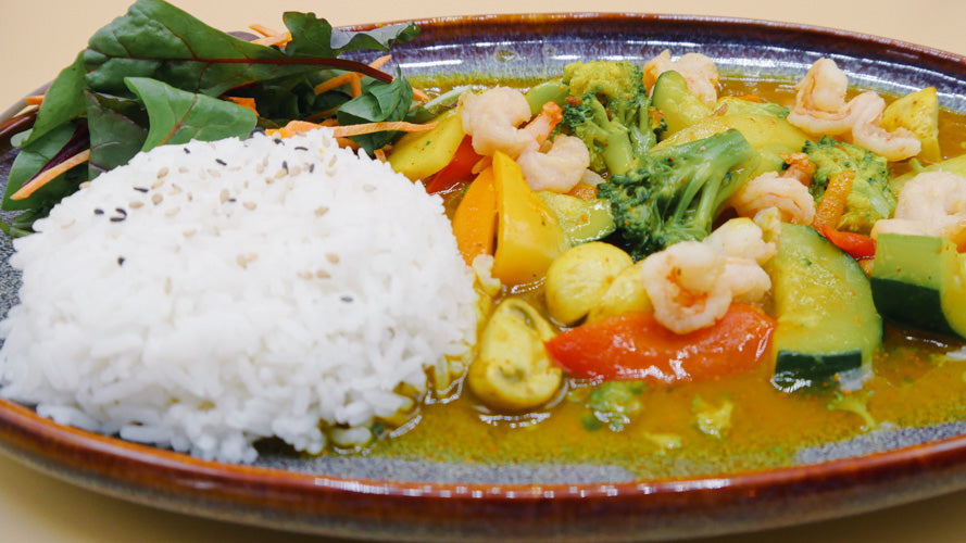 Spicy Curry Prawn - Sushitaxi Göttingen - Lieferservice für asiatisches Essen in Göttingen & Rosdorf