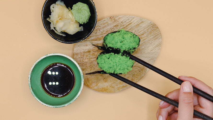 Green Tobiko Nigiri - Sushitaxi Göttingen - Lieferservice für asiatisches Essen in Göttingen & Rosdorf