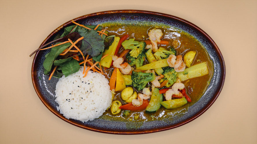 Spicy Curry Prawn - Sushitaxi Göttingen - Lieferservice für asiatisches Essen in Göttingen & Rosdorf