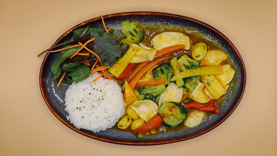 Spicy Curry Veggie - Sushitaxi Göttingen - Lieferservice für asiatisches Essen in Göttingen & Rosdorf