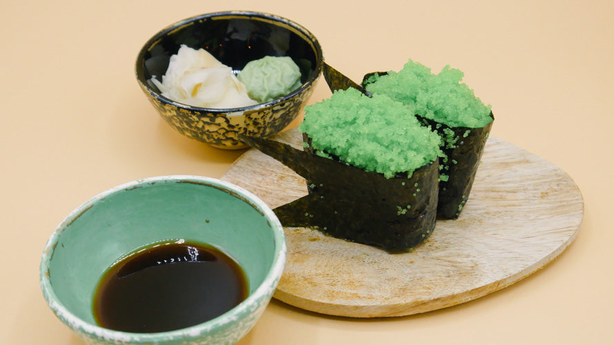 Green Tobiko Nigiri - Sushitaxi Göttingen - Lieferservice für asiatisches Essen in Göttingen & Rosdorf